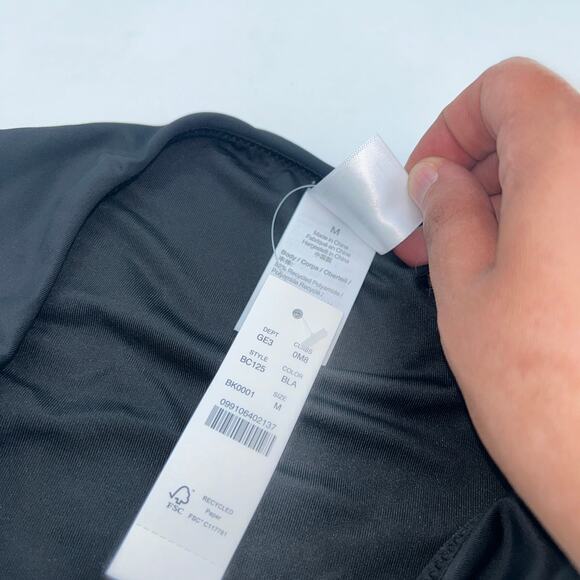 New NWT J. Crew Black Bikini Swim Bathing Suit Bottom Women's Size Medium - Picture 7 of 9